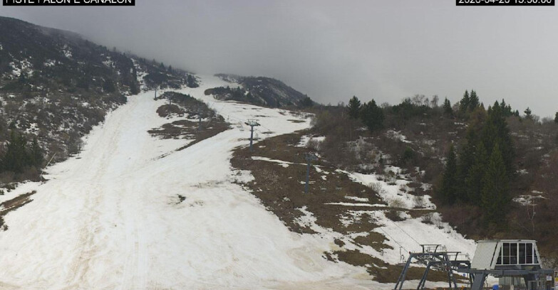 Webcam Monte Bondone - Bondone Palon e Canalon