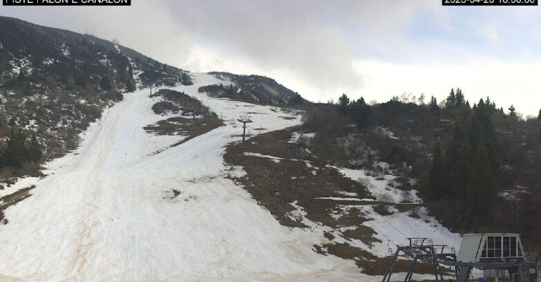 Webcam Monte Bondone - Bondone Palon e Canalon