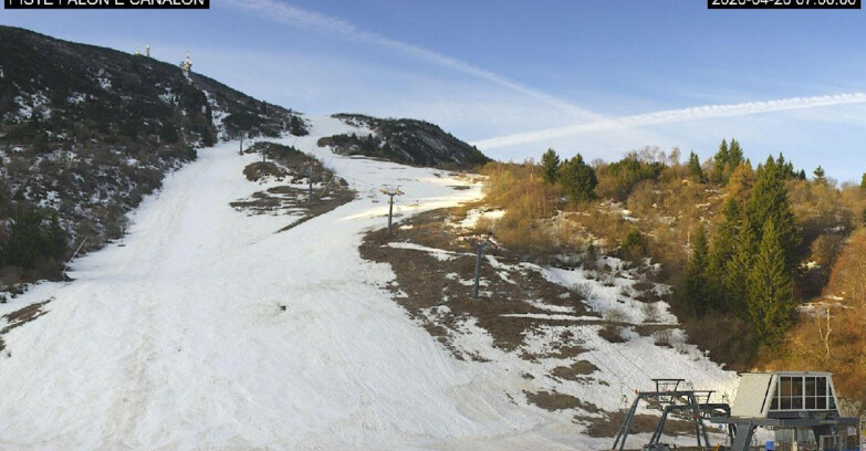 Webcam Monte Bondone - Bondone Palon e Canalon