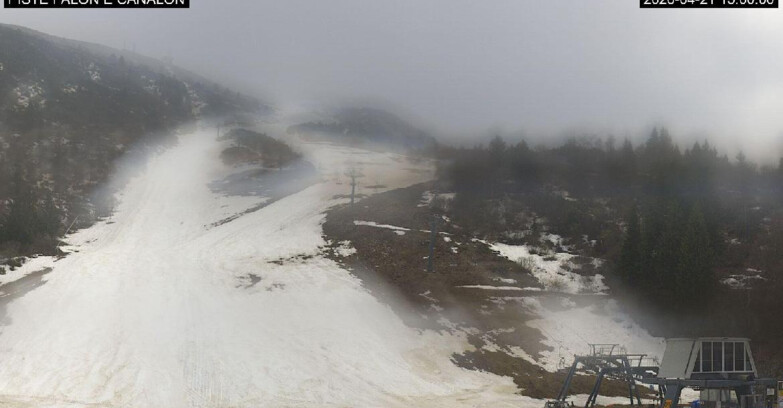 Webcam Monte Bondone - Bondone Palon e Canalon