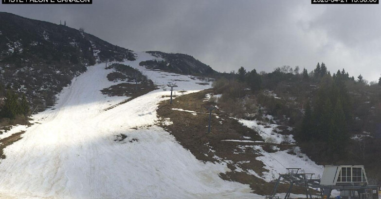 Webcam Monte Bondone - Bondone Palon e Canalon
