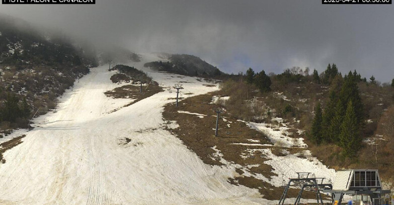 Webcam Monte Bondone - Bondone Palon e Canalon