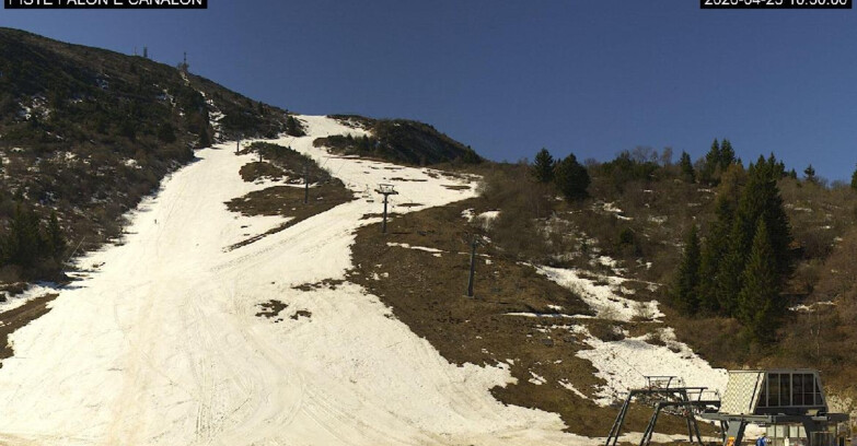 Webcam Monte Bondone - Bondone Palon e Canalon