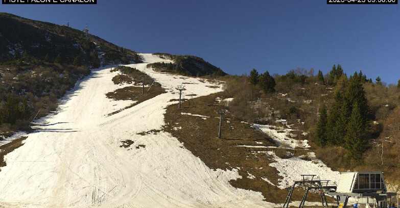 Webcam Monte Bondone - Bondone Palon e Canalon