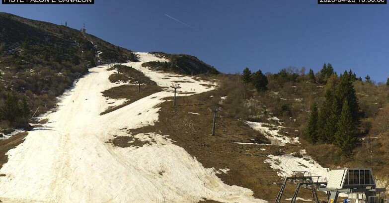 Webcam Monte Bondone - Bondone Palon e Canalon