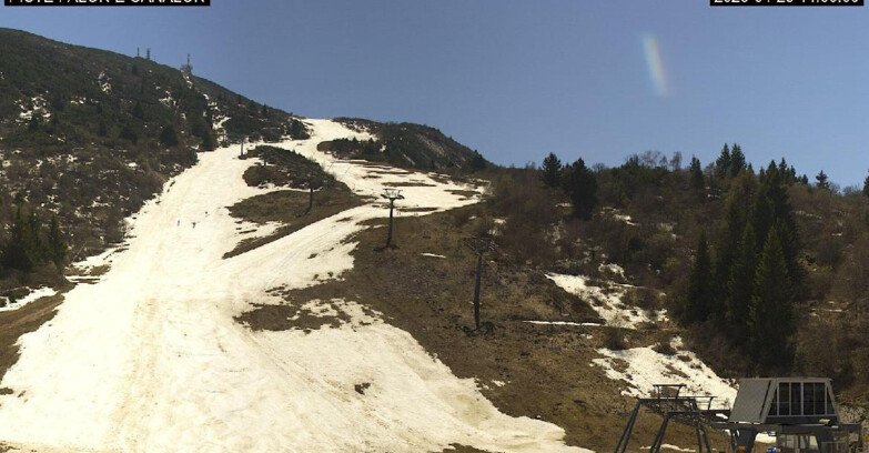 Webcam Monte Bondone - Bondone Palon e Canalon