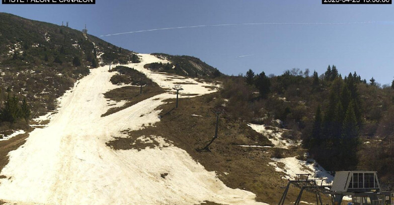 Webcam Monte Bondone - Bondone Palon e Canalon