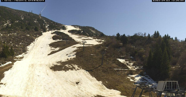 Webcam Monte Bondone - Bondone Palon e Canalon