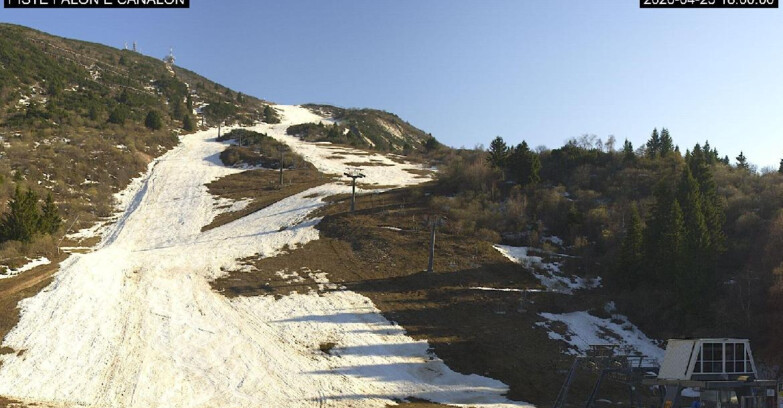 Webcam Monte Bondone - Bondone Palon e Canalon