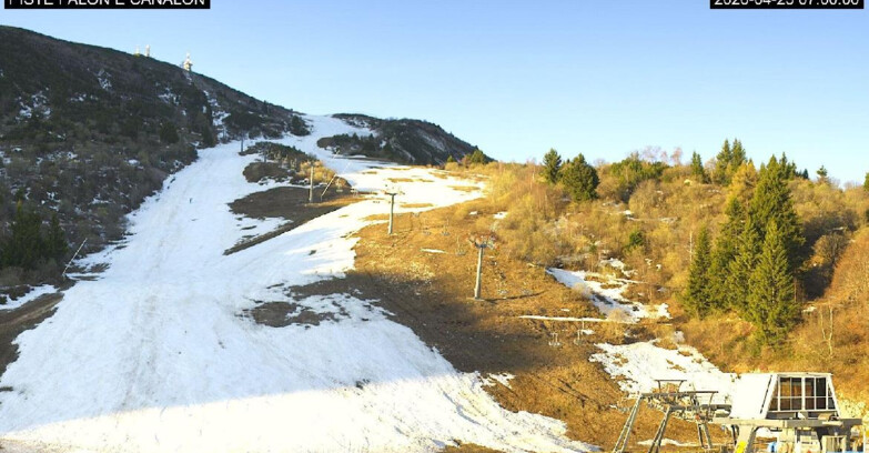 Webcam Monte Bondone - Bondone Palon e Canalon