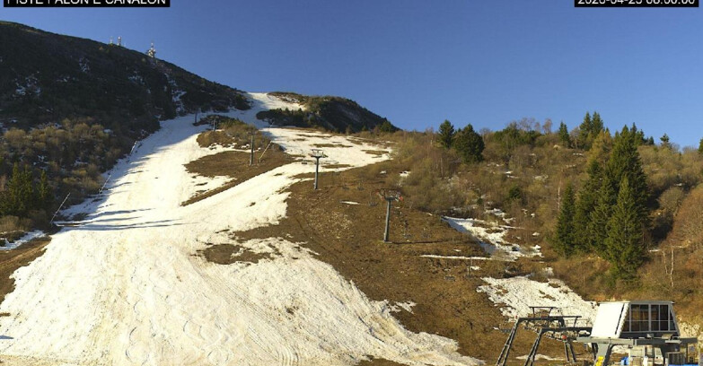 Webcam Monte Bondone - Bondone Palon e Canalon