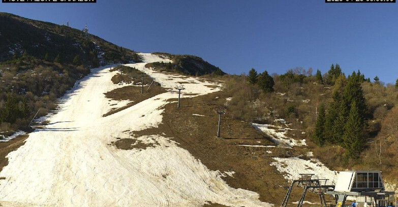 Webcam Monte Bondone - Bondone Palon e Canalon