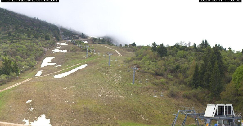 Webcam Monte Bondone - Bondone Palon e Canalon