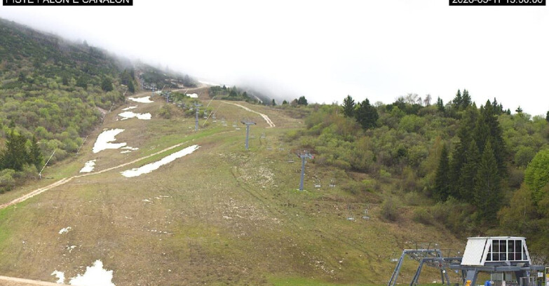 Webcam Monte Bondone - Bondone Palon e Canalon