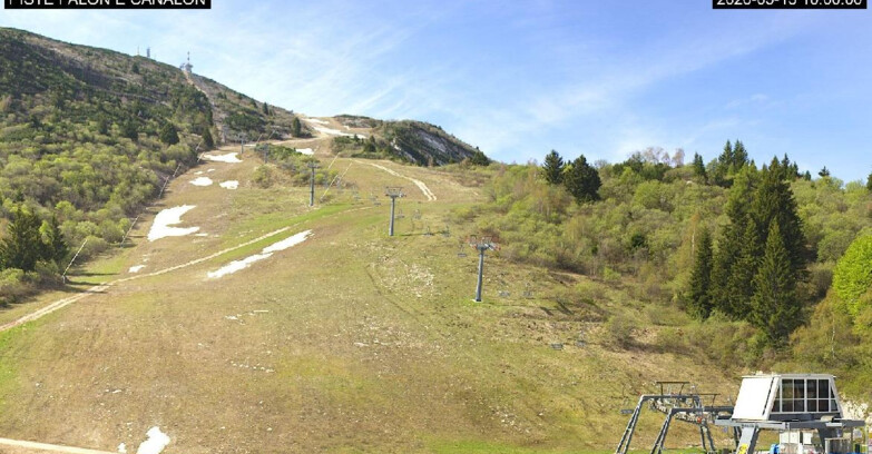 Webcam Monte Bondone - Bondone Palon e Canalon