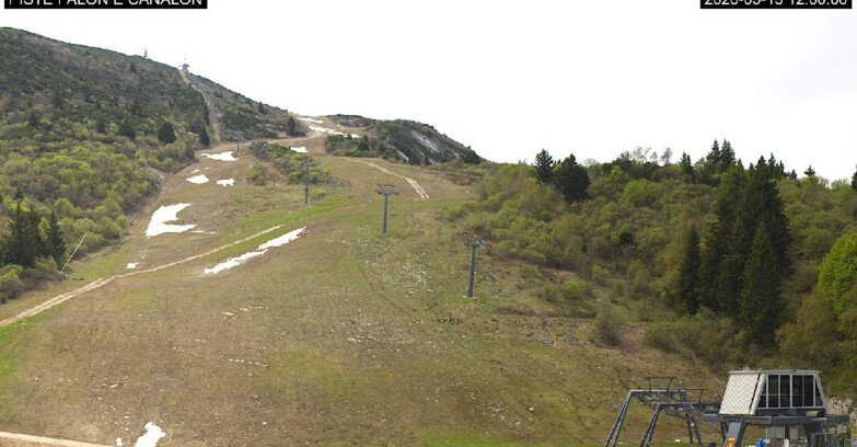 Webcam Monte Bondone - Bondone Palon e Canalon