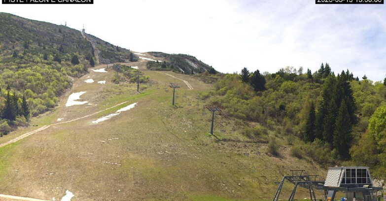 Webcam Monte Bondone - Bondone Palon e Canalon