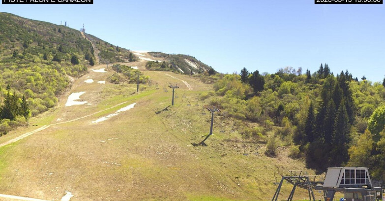 Webcam Monte Bondone - Bondone Palon e Canalon
