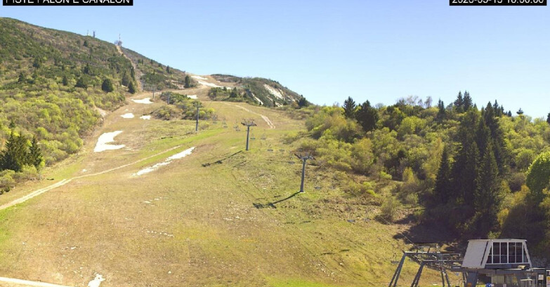 Webcam Monte Bondone - Bondone Palon e Canalon