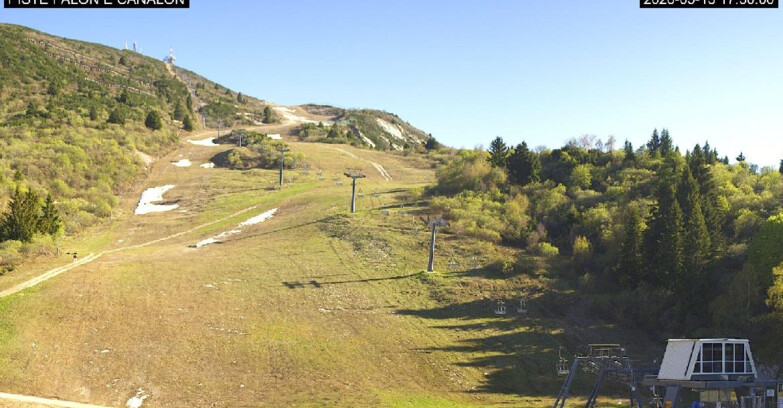 Webcam Monte Bondone - Bondone Palon e Canalon