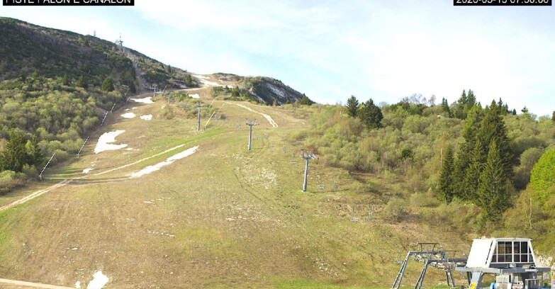 Webcam Monte Bondone - Bondone Palon e Canalon