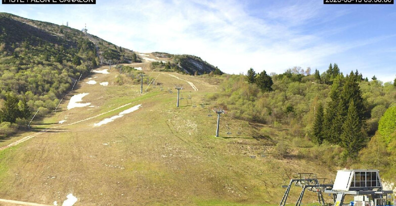 Webcam Monte Bondone - Bondone Palon e Canalon