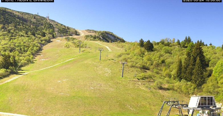 Webcam Monte Bondone - Bondone Palon e Canalon