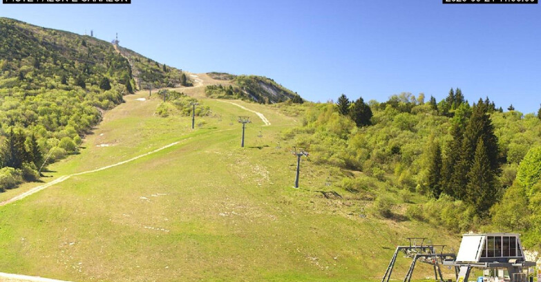 Webcam Monte Bondone - Bondone Palon e Canalon