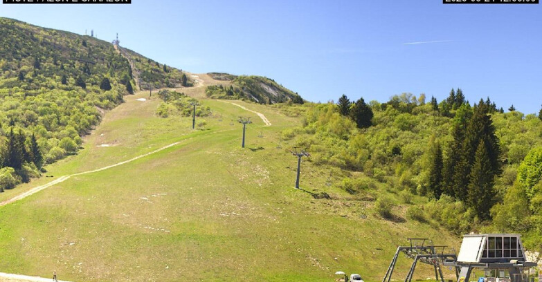 Webcam Monte Bondone - Bondone Palon e Canalon