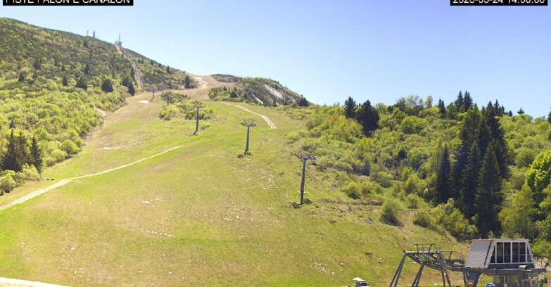 Webcam Monte Bondone - Bondone Palon e Canalon