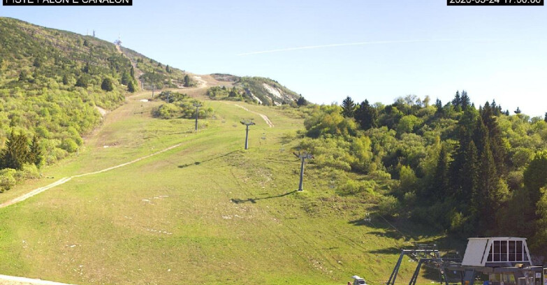 Webcam Monte Bondone - Bondone Palon e Canalon