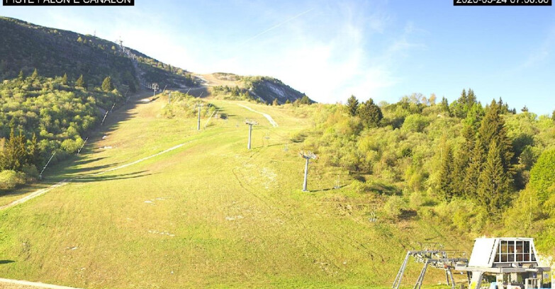 Webcam Monte Bondone - Bondone Palon e Canalon