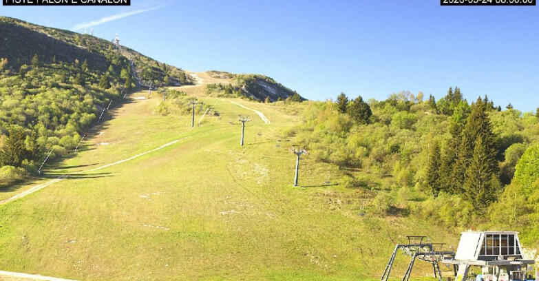 Webcam Monte Bondone - Bondone Palon e Canalon