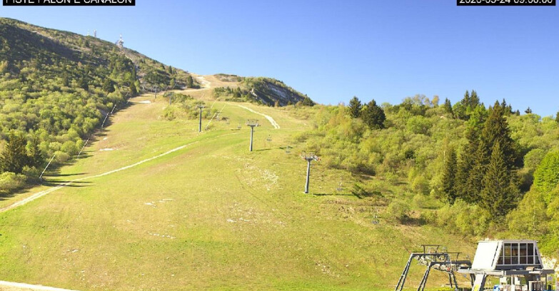 Webcam Monte Bondone - Bondone Palon e Canalon