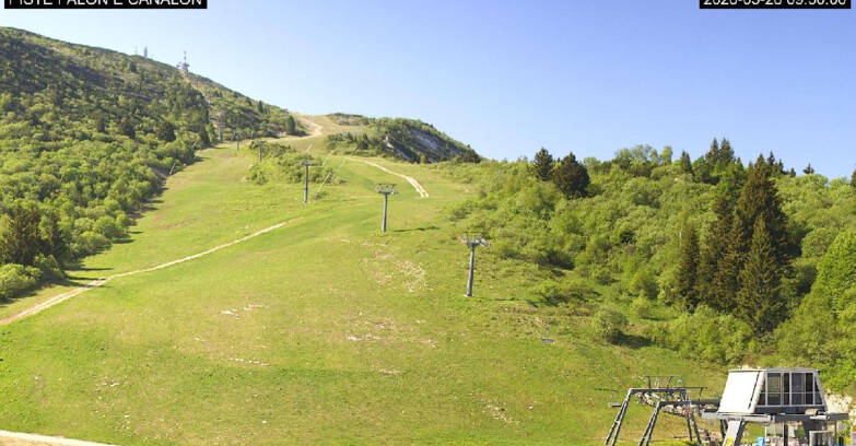 Webcam Monte Bondone - Bondone Palon e Canalon