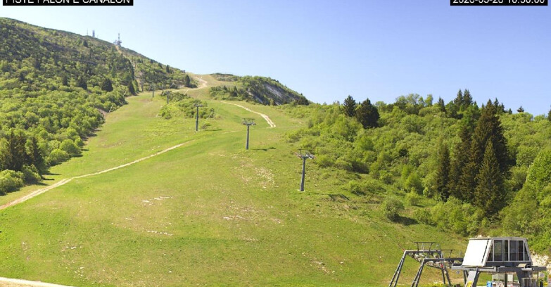 Webcam Monte Bondone - Bondone Palon e Canalon
