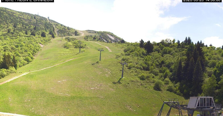 Webcam Monte Bondone - Bondone Palon e Canalon