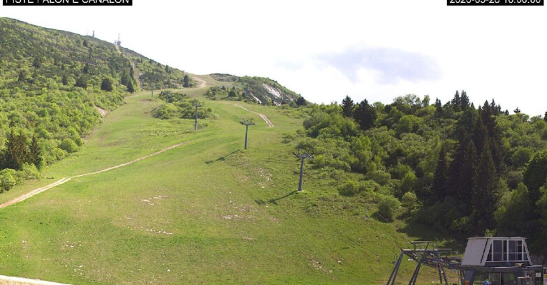 Webcam Monte Bondone - Bondone Palon e Canalon