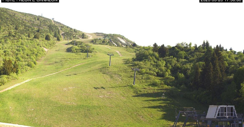 Webcam Monte Bondone - Bondone Palon e Canalon
