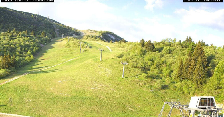 Webcam Monte Bondone - Bondone Palon e Canalon