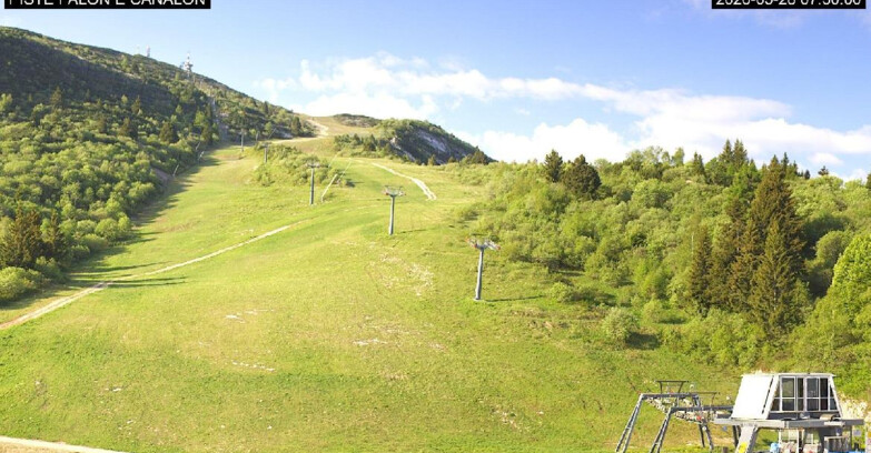 Webcam Monte Bondone - Bondone Palon e Canalon