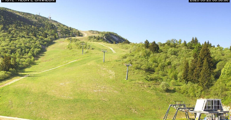 Webcam Monte Bondone - Bondone Palon e Canalon