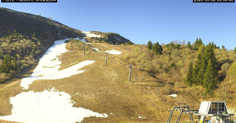 Webcam Monte Bondone - Bondone Palon e Canalon