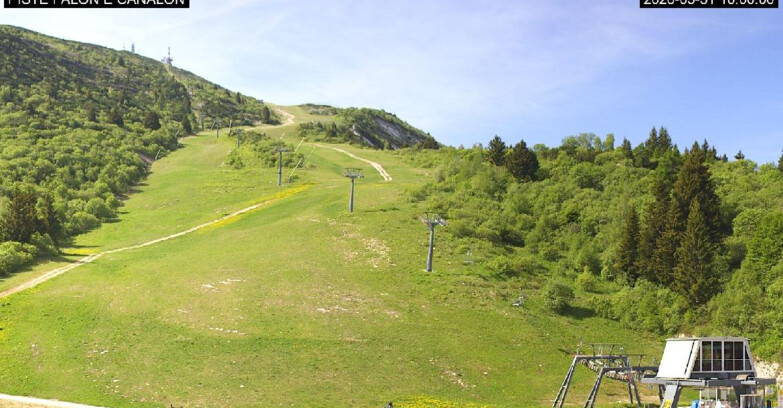Webcam Monte Bondone - Bondone Palon e Canalon