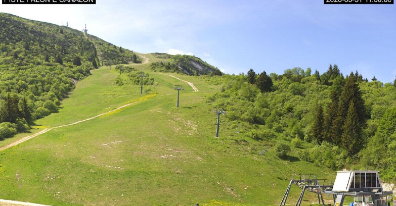 Webcam Monte Bondone - Bondone Palon e Canalon