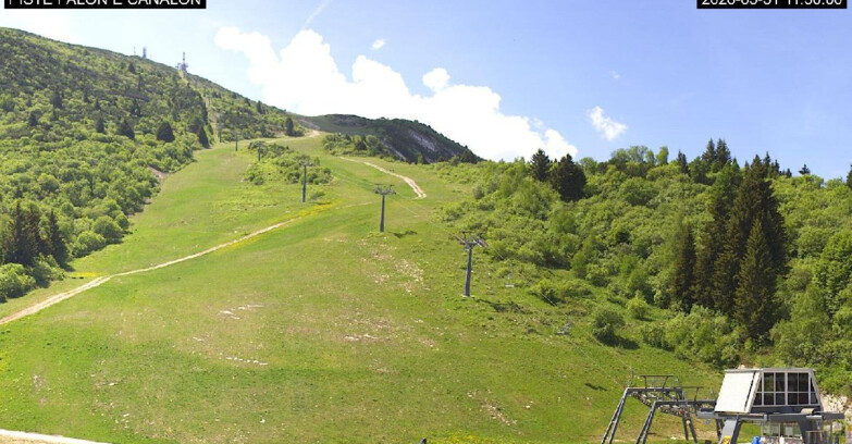 Webcam Monte Bondone - Bondone Palon e Canalon