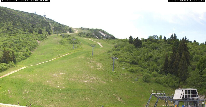 Webcam Monte Bondone - Bondone Palon e Canalon