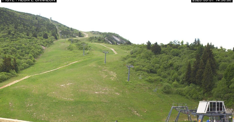 Webcam Monte Bondone - Bondone Palon e Canalon