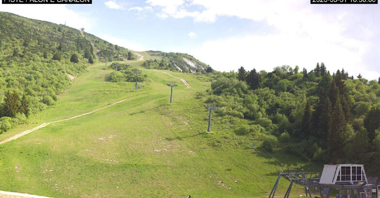 Webcam Monte Bondone - Bondone Palon e Canalon