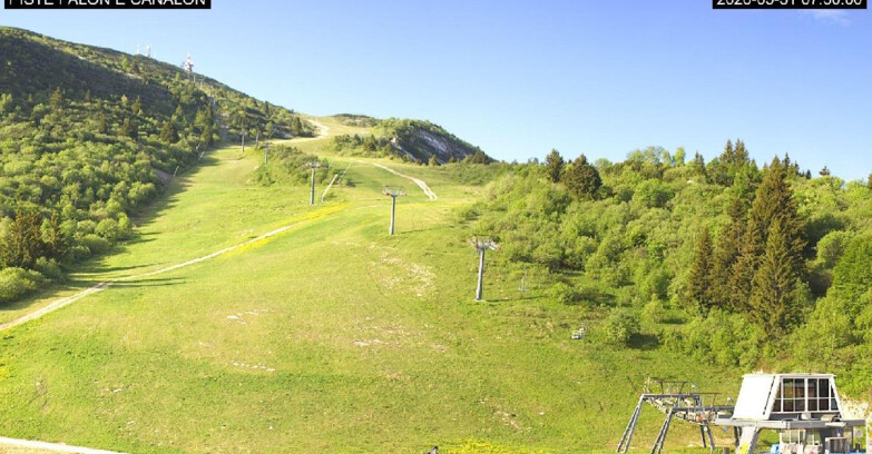 Webcam Monte Bondone - Bondone Palon e Canalon